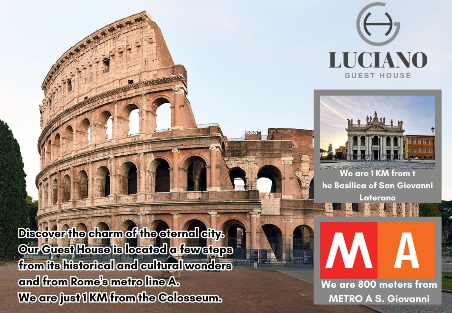 Luciano San Giovanni Guest House روما المظهر الخارجي الصورة